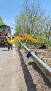 Drumuri și Poduri SA Sibiu continuă lucrările stabilite în cadrul Programului anual de reparații și întreținere a drumurilor județene finanțat de Consiliul Judetean Sibiu