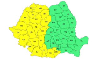 Atenționări meteo