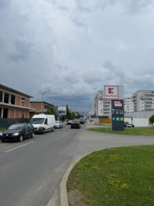 Lucrări pe strada Doamna Stanca din Șelimbăr