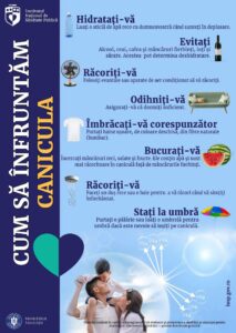 INSP – Cum să ne protejăm în timpul caniculei