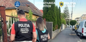 PERCHEZIȚII DOMICILIARE EFECTUATE DE POLIȚIȘTII SERVICIULUI DE INVESTIGARE A CRIMINALITĂȚII ECONOMICE SIBIU ÎN CADRUL OPERAȚIUNII JUPITER