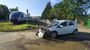 Mașina lovită de tren pe Maramureșului – Actualizare
