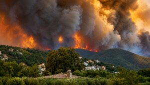 DSU – Pompierii români continuă lupta cu incendiile de vegetație din Franța