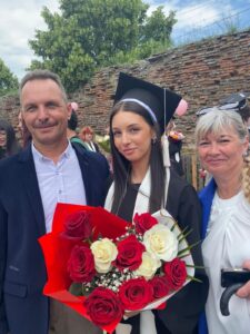 „Sportul și școala merg mînă în mână”. Ștefania Văcariu, eleva de 10 de la „Goga”, campioană europeană la taekwon-do
