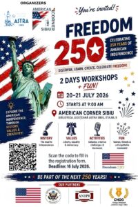 Summer Camp Freedom 250 – Oportunități de explorare a istoriei, culturii și valorilor democratice