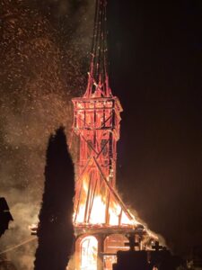 Incendiu la Biserica de lemn „Sfântul Ilie” din satul Poșta, comuna Remetea Chioarului, județul Maramureș