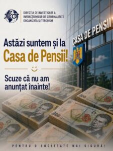 DIICOT – FIRME-FANTOMĂ. VECHIME FICTIVĂ. PENSII PLĂTITE DIN BANI PUBLICI. Galerie foto