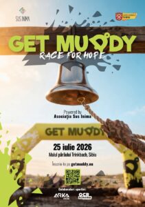 Get Muddy – Race for Hope, un nou eveniment inclus anul acesta pe Agenda Comunității, cofinanțat de Primăria Sibiu, aduce laolaltă solidaritatea, faptele bune și distracția