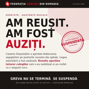 Greva din sănătate s-a suspendat