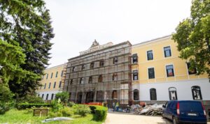 Continuă lucrările la Spitalul de Pshiatrie