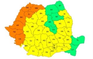 AVERTIZARE METEOROLOGICĂ