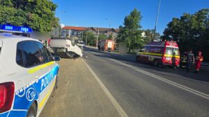 Accident in Broscărie