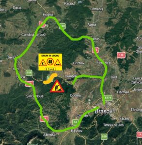 ATENȚIE! – Restricții majore pe DN1, între Brașov și Făgăraș!