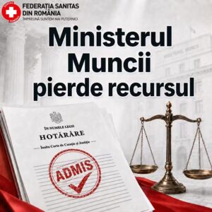 Ministerul Muncii pierde definitiv recursul în fața SANITAS