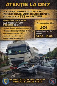 ACȚIUNE PENTRU SIGURANȚA RUTIERĂ PE DN 7