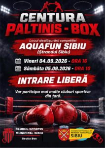 Două zile de box, energie și pasiune pentru sport, la Sibiu!
