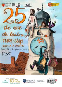 S-au pus în vânzare biletele pentru a XVI-a ediție a Festivalului “25 de ore de teatru non-stop”, care va avea loc la Sibiu în 26-27 septembrie