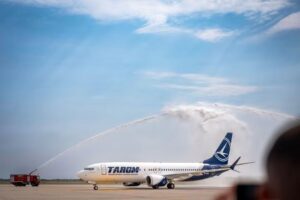 Primul zbor al aeronavei TAROM intrată în flota companiei