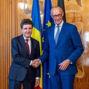 Nicușor Dan s-a întâlnit cu Friedrich Merz