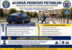ÎNCEPE ȘCOALA. SIGURANȚA COPIILOR ÎNCEPE CU FIECARE DINTRE NOI
