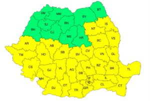 ATENȚIONARE METEOROLOGICĂ