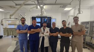 PREMIERĂ MEDICALĂ LA SCJU SIBIU: PRIMA PROCEDURĂ DSM-TACE REALIZATĂ ÎN JUDEȚUL SIBIU