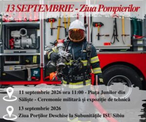 Sărbătorim împreună Ziua Pompierilor din România!