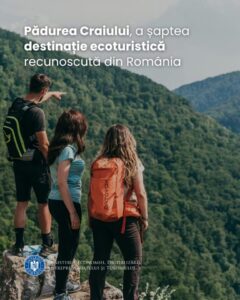 Pădurea Craiului, noua destinație ecoturistică recunoscută de MEDAT