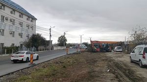 Se lărgește un tronson de stradă