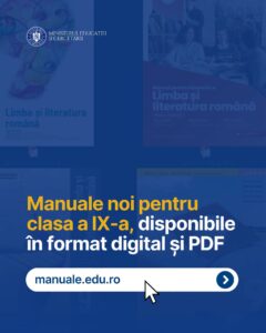 S-au încărcat manualele pentru clasa a IX-a