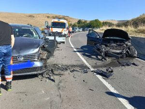 Accident pe DJ 106B
