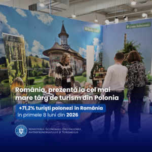 România își promovează oferta turistică la TT Warsaw, cel mai mare târg de profil din Polonia