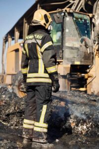 90 de ore de intervenție la incendiul din Șura – Mică