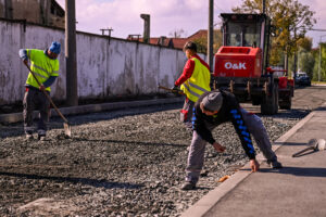Lucrările ample de pe str. Cibinului se apropie de finalizare. Se redeschide circulația pe această stradă.